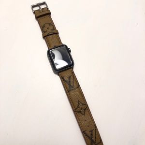 Upcycled LouisVuitton Apple Watch Band (BAND ONLY)